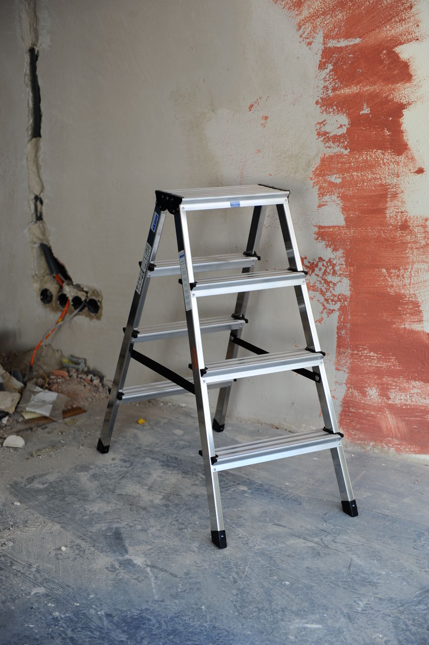 Dopplo Double-sided Standing step ladder 2x4 steps (01-120403) — изображение 5