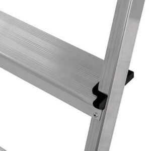 80 მმ სიღრმის უსაფრთხოების საფეხურები მოცურების საწინააღმდეგო ღარებით