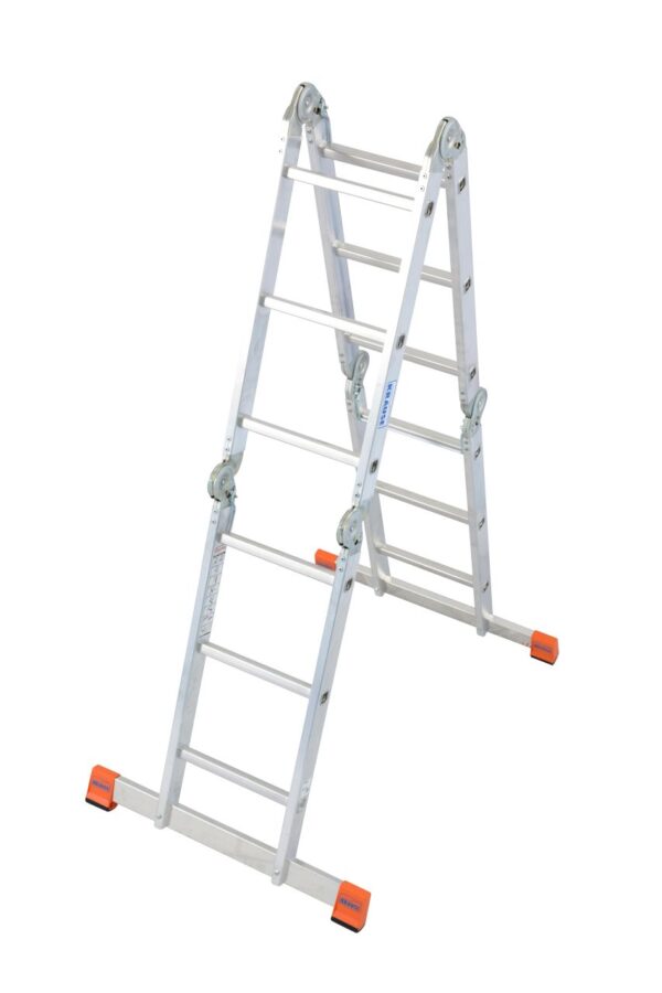 MONTO Multimatic multipurpose hinged ladder 4x3 rungs (01-085108)