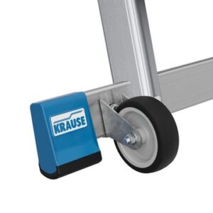 ორი სტაბილიზატორი სრიალსაწინააღმდეგო ფეხის თავებით (SafetyCap).